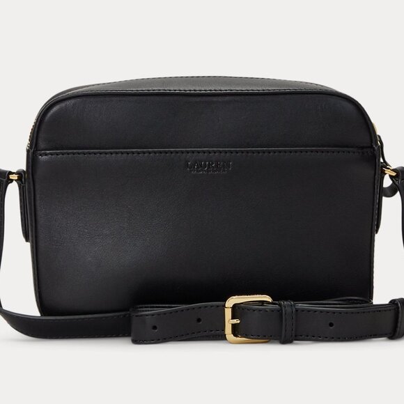 SALE! ✅ Lauren Ralph Lauren LRL Leather Medium Marcy Camera Bag✨ NWT +Dust Bag - Picture 9 of 16